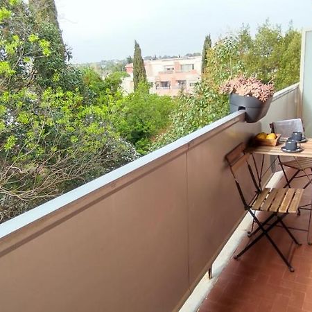 Michelet Studio Climatise Avec Balcon Et Parking Ferme Montpellier Eksteriør billede