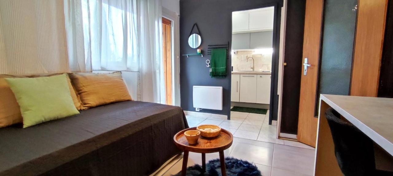 Michelet Studio Climatise Avec Balcon Et Parking Ferme Montpellier Eksteriør billede