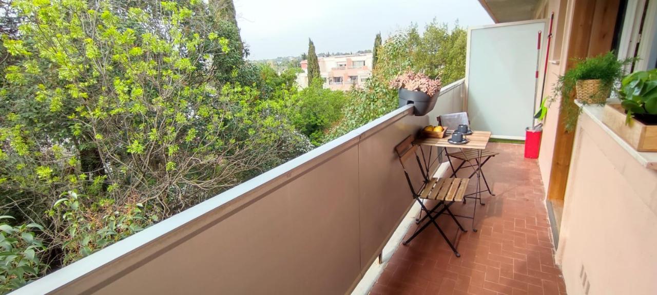Michelet Studio Climatise Avec Balcon Et Parking Ferme Montpellier Eksteriør billede