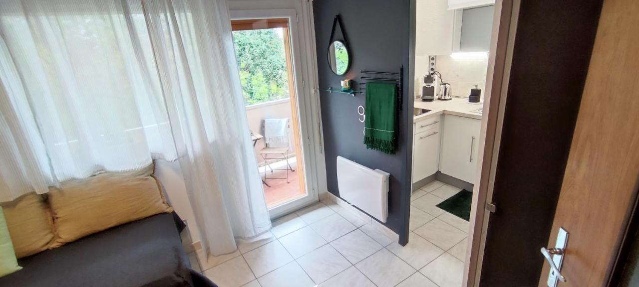 Michelet Studio Climatise Avec Balcon Et Parking Ferme Montpellier Eksteriør billede