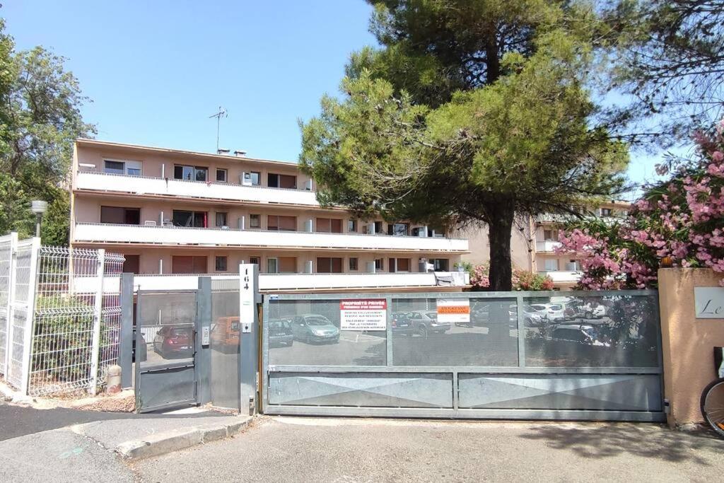 Michelet Studio Climatise Avec Balcon Et Parking Ferme Montpellier Eksteriør billede